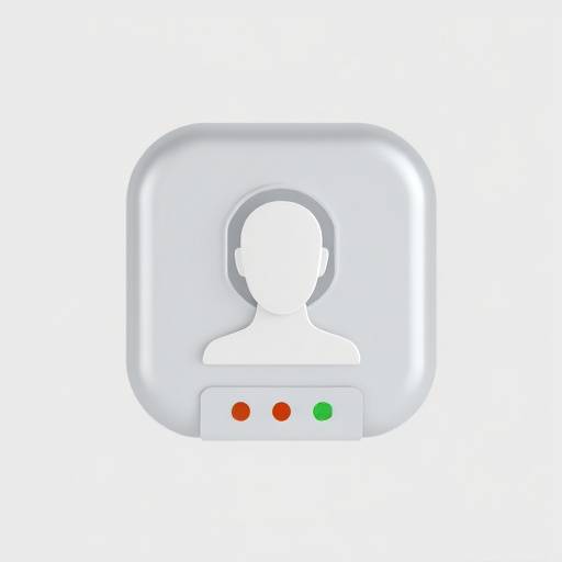 Icon representing a video call interface
